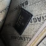 Gucci Handbag Gucci x Balenciaga The Hacker Project Small Hourglass Top Handle Bag Beige /Ebony - Redeluxe