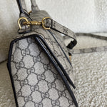 Gucci Handbag Gucci x Balenciaga The Hacker Project Small Hourglass Top Handle Bag Beige /Ebony - Redeluxe