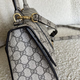 Gucci Handbag Gucci x Balenciaga The Hacker Project Small Hourglass Top Handle Bag Beige /Ebony - Redeluxe