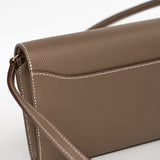 Hermes Clutch Hermès Etoupe Epsom Constance To Go Wallet 18cm Gold Hardware - Redeluxe