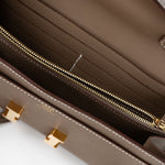Hermes Clutch Hermès Etoupe Epsom Constance To Go Wallet 18cm Gold Hardware - Redeluxe