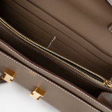 Hermes Clutch Hermès Etoupe Epsom Constance To Go Wallet 18cm Gold Hardware - Redeluxe