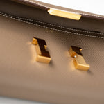 Hermes Clutch Hermès Etoupe Epsom Constance To Go Wallet 18cm Gold Hardware - Redeluxe