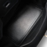 Hermes Handbag Black Birkin 30 Black Epsom Gold Plated Z Stamp - Redeluxe