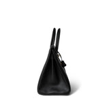 Hermes Handbag Black Birkin 30 Black Epsom Gold Plated Z Stamp - Redeluxe