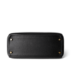 Hermes Handbag Kelly / Black Kelly 28 Black Veau Togo Leather Gold Plated C Stamp - Redeluxe