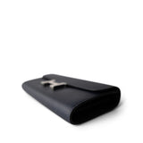 Hermes Handbag Navy Constance Long To Go Wallet Bleu Nuit Epsom Palladium Plated B Stamp - Redeluxe