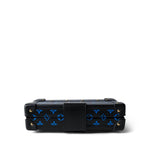 Louis Vuitton Handbag Blue Louis Vuitton Monogram Petite Malle Blue Black - Redeluxe