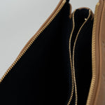 Louis Vuitton Handbag Brown Louis Vuitton Monogram Coussin PM Camel Lambskin Embossed - Redeluxe