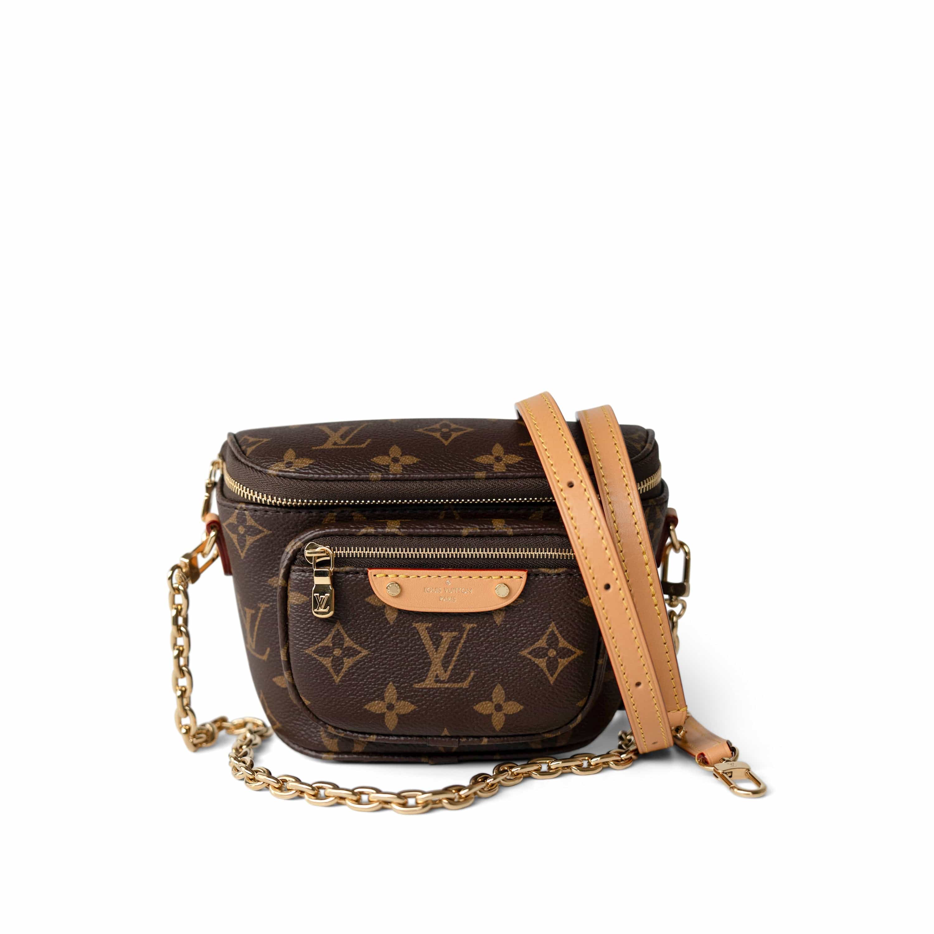 Louis Vuitton Handbag Brown Louis Vuitton Monogram Mini Bum Bag - Redeluxe