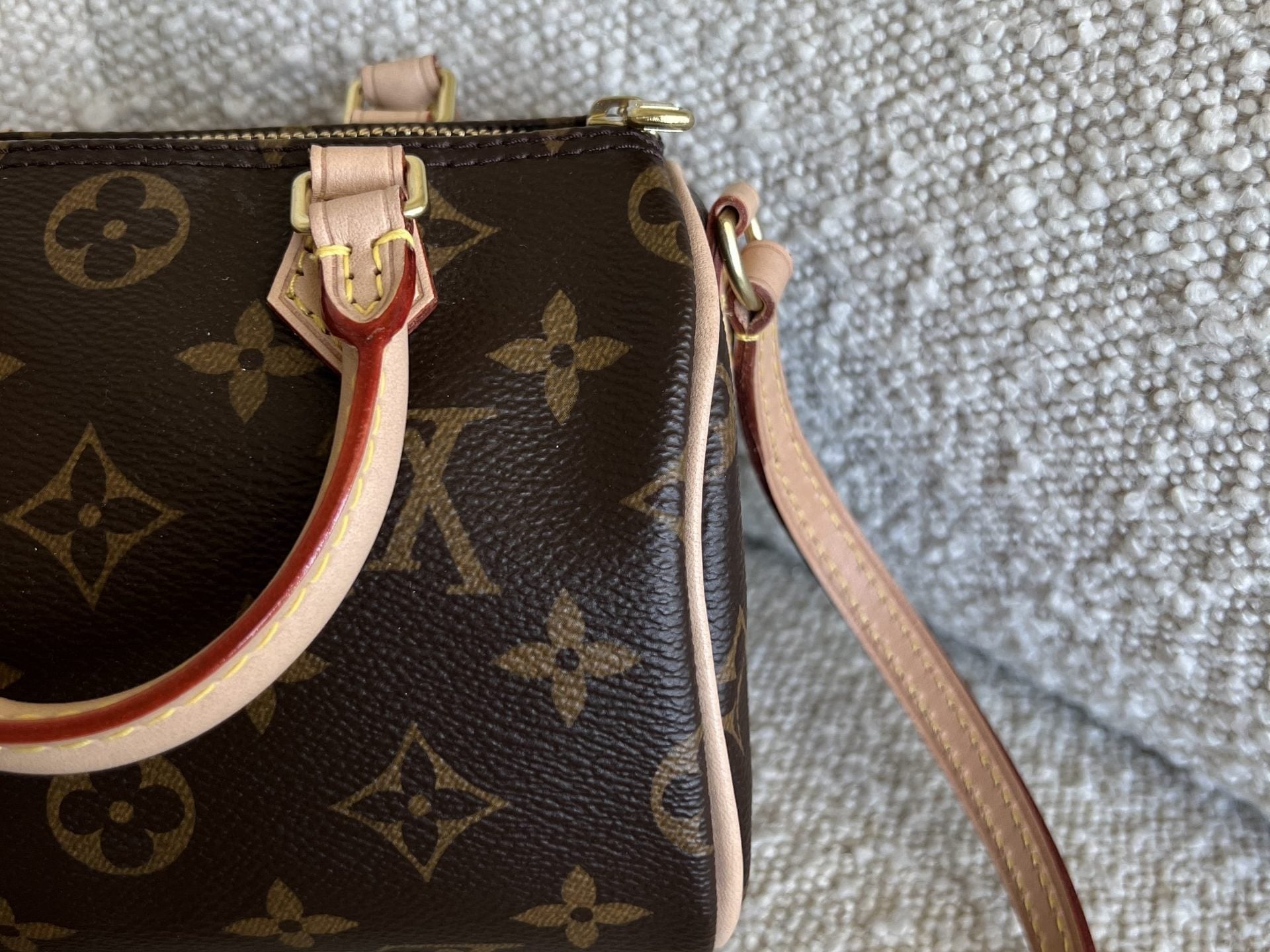 Louis Vuitton Handbag LOUIS VUITTON Monogram Nano Speedy - Redeluxe