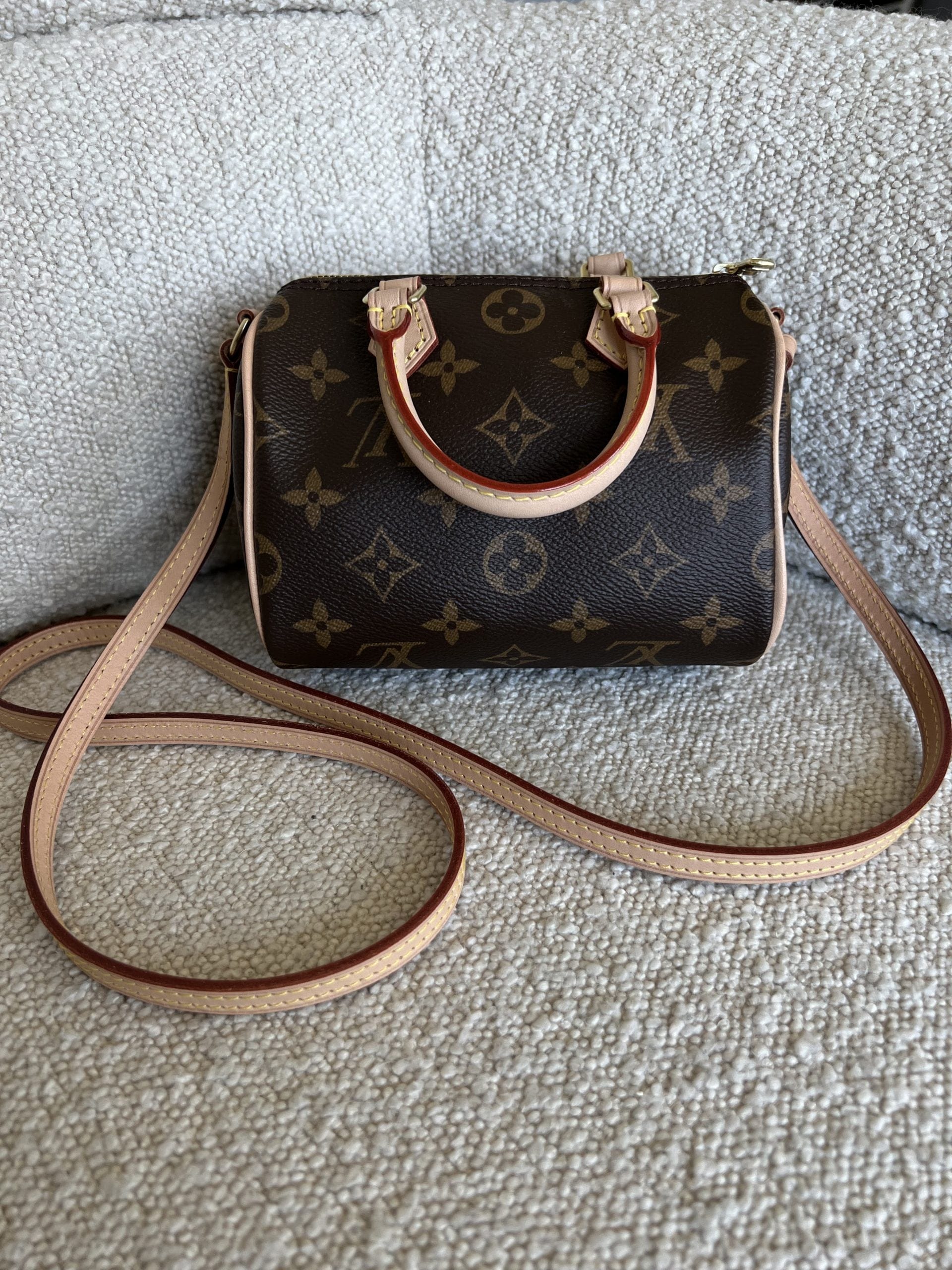LOUIS VUITTON Monogram Nano Speedy – REDELUXE1