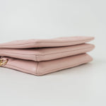 Louis Vuitton Handbag Louis Vuitton Pochette Coussin Light Pink Lambskin Embossed - Redeluxe