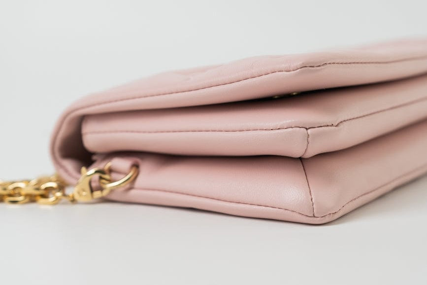 Louis Vuitton Handbag Louis Vuitton Pochette Coussin Light Pink Lambskin Embossed - Redeluxe