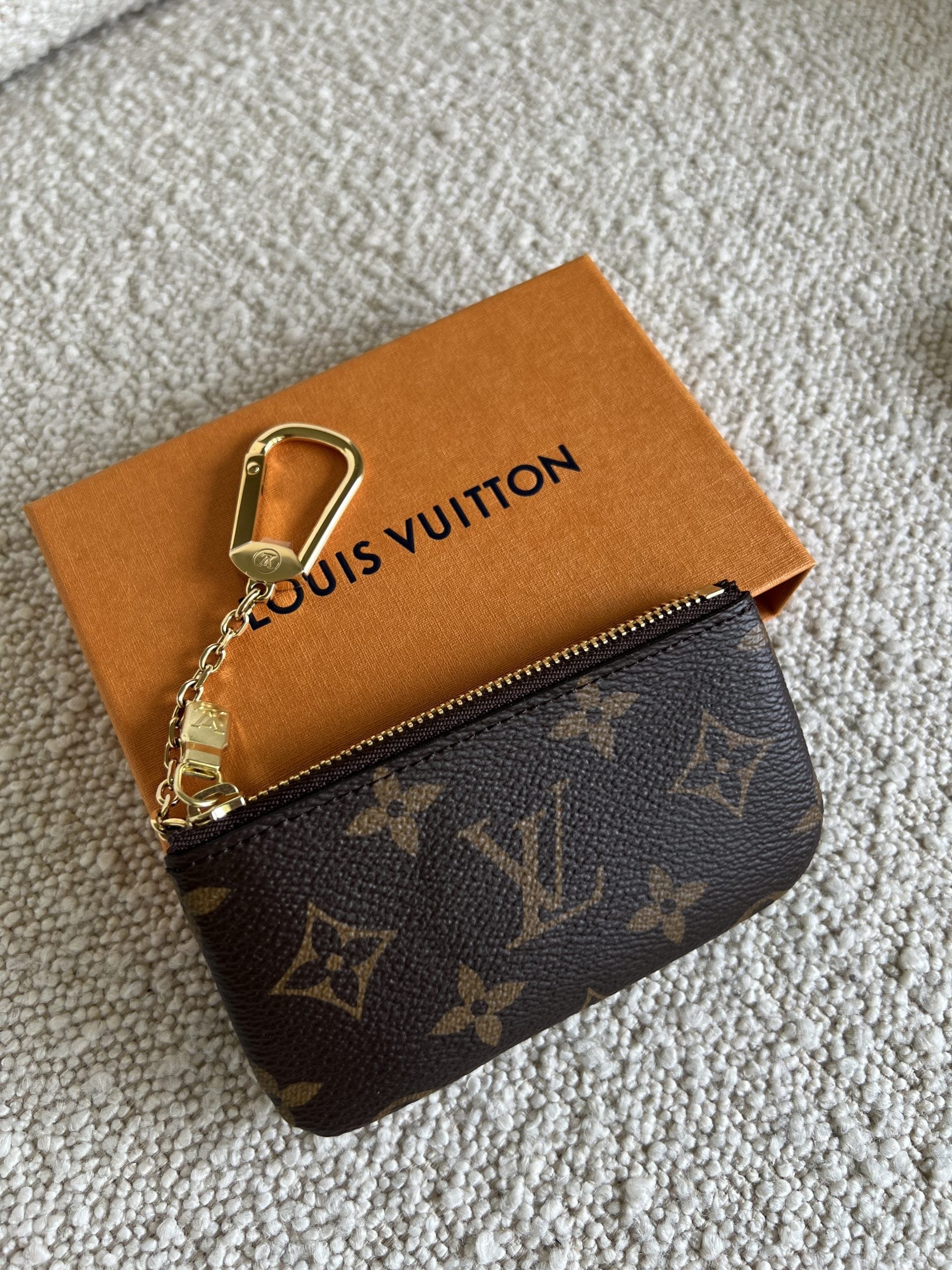 Coin Louis Vuitton Wallet Key Pouch Coin Louis Vuitton Black