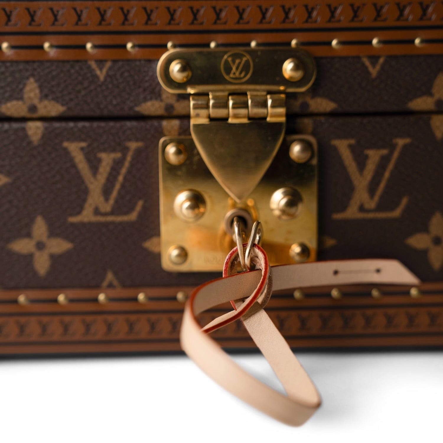 Louis Vuitton Monogram Canvas Coffret Joaillerie in Lagoon Blue