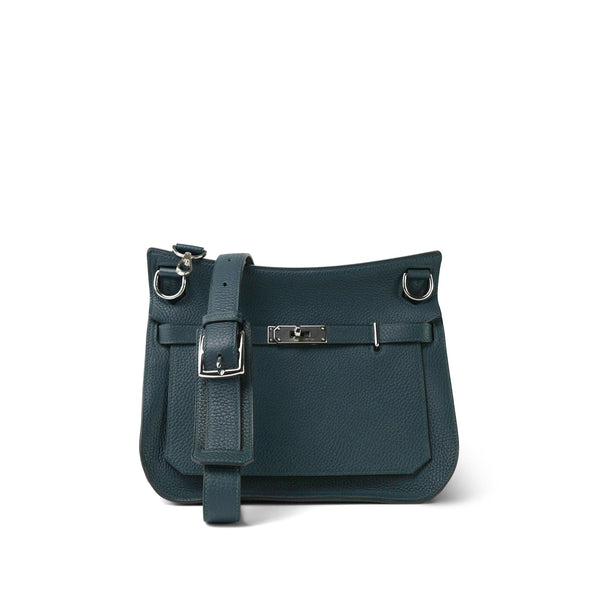 Jypsiere 28 Vert Cypress Taurillon Clemence Palladium Plated C