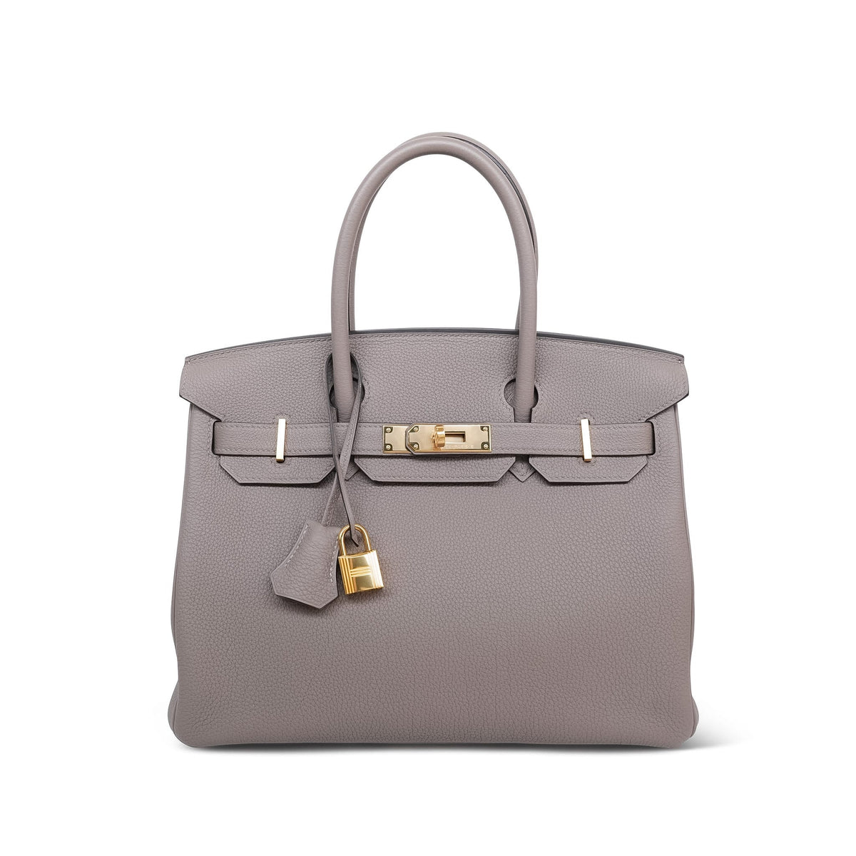 Birkin 30 Gris Asphalte Togo Gold Plated C Stamp