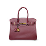 Product image 1 of 14: Birkin 30 Rouge H Epsom Gold Plated T Stamp