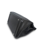 Product image 13 of 14: Birkin 40 Black Togo Palladium Plated O Square Stamp