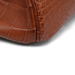 Product image 11 of 21: Birkin 30 Fauve Barenia Alligator Palladium Plated P Square Stamp