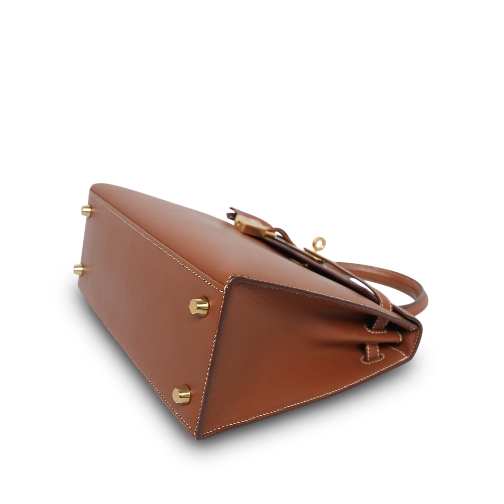 Product image 13 of 20: Kelly Sellier 25 Fauve Barenia Gold Plated C Stamp