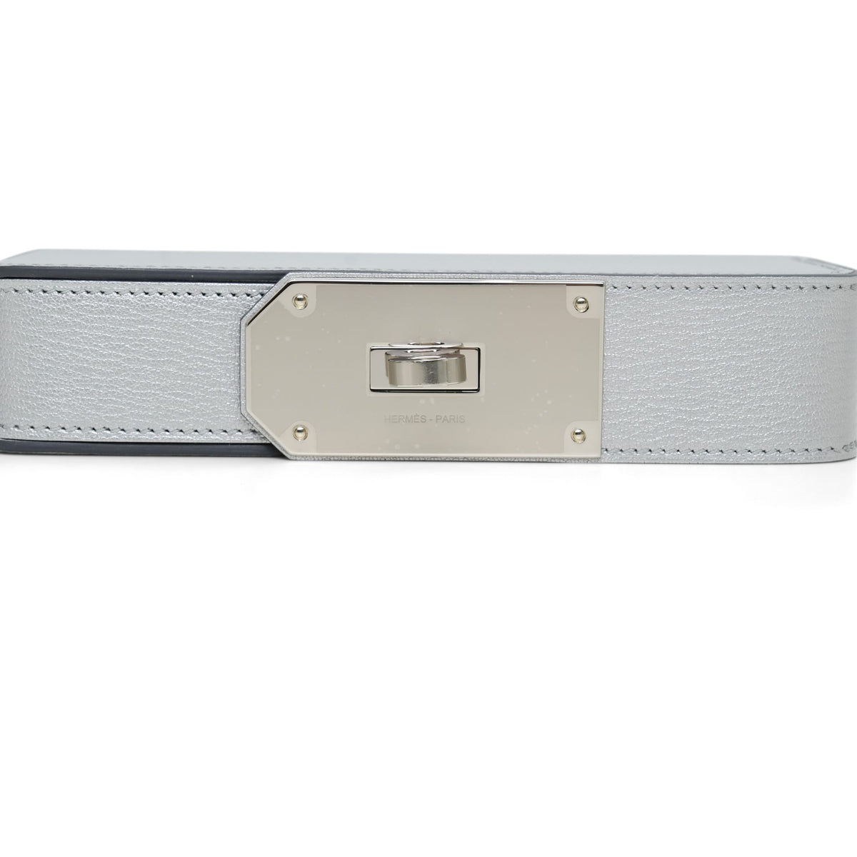 Sanglons Clutch Argent Chamkilight Palladium Plated G Stamp