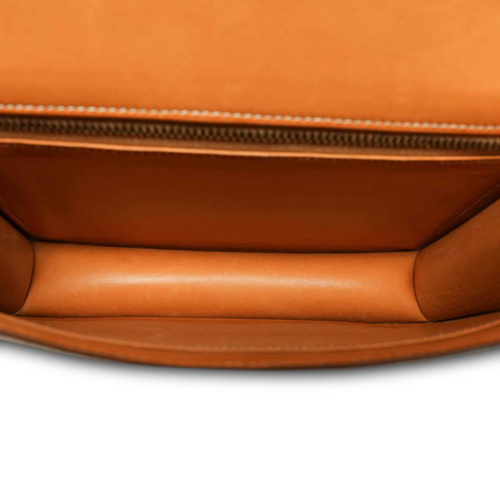 Product image 23 of 33: Constance 23 Gold Peau Porc/Toile Gold Plated M Circle Stamp