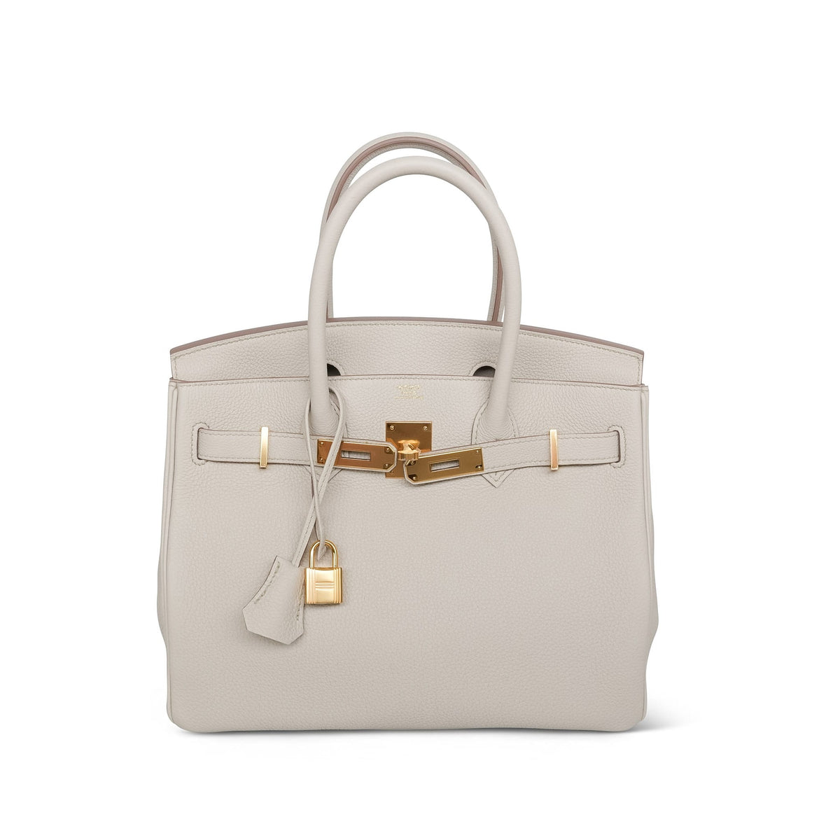 Birkin 30 Beton Veau Togo Gold Plated A Stamp