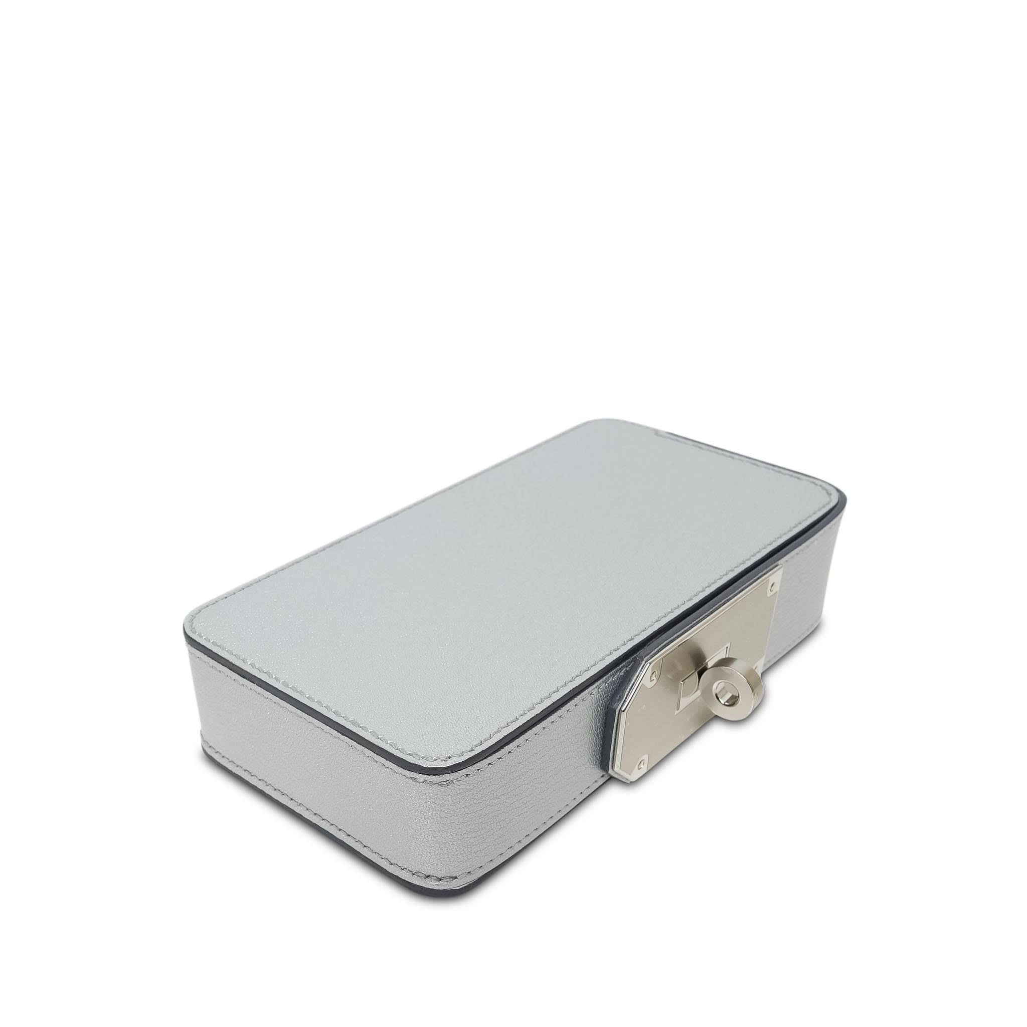 Sanglons Clutch Argent Chamkilight Palladium Plated G Stamp