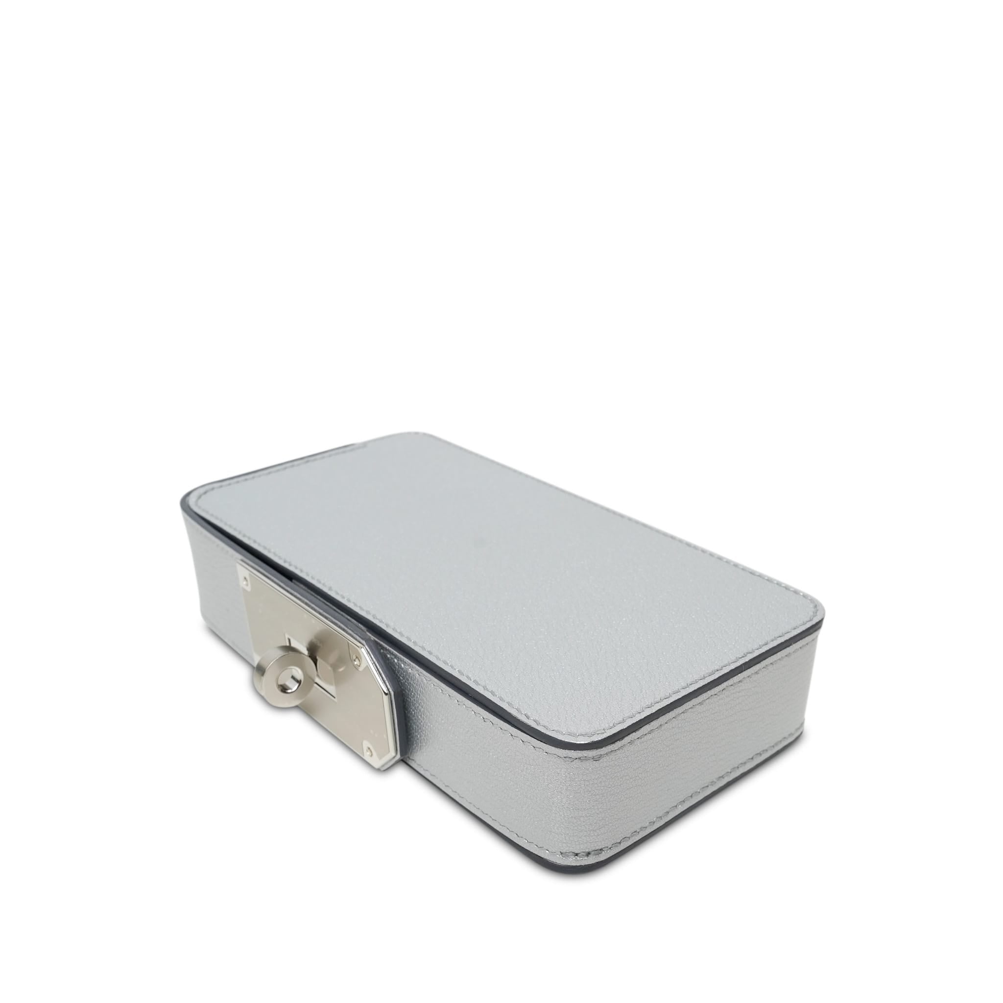 Sanglons Clutch Argent Chamkilight Palladium Plated G Stamp