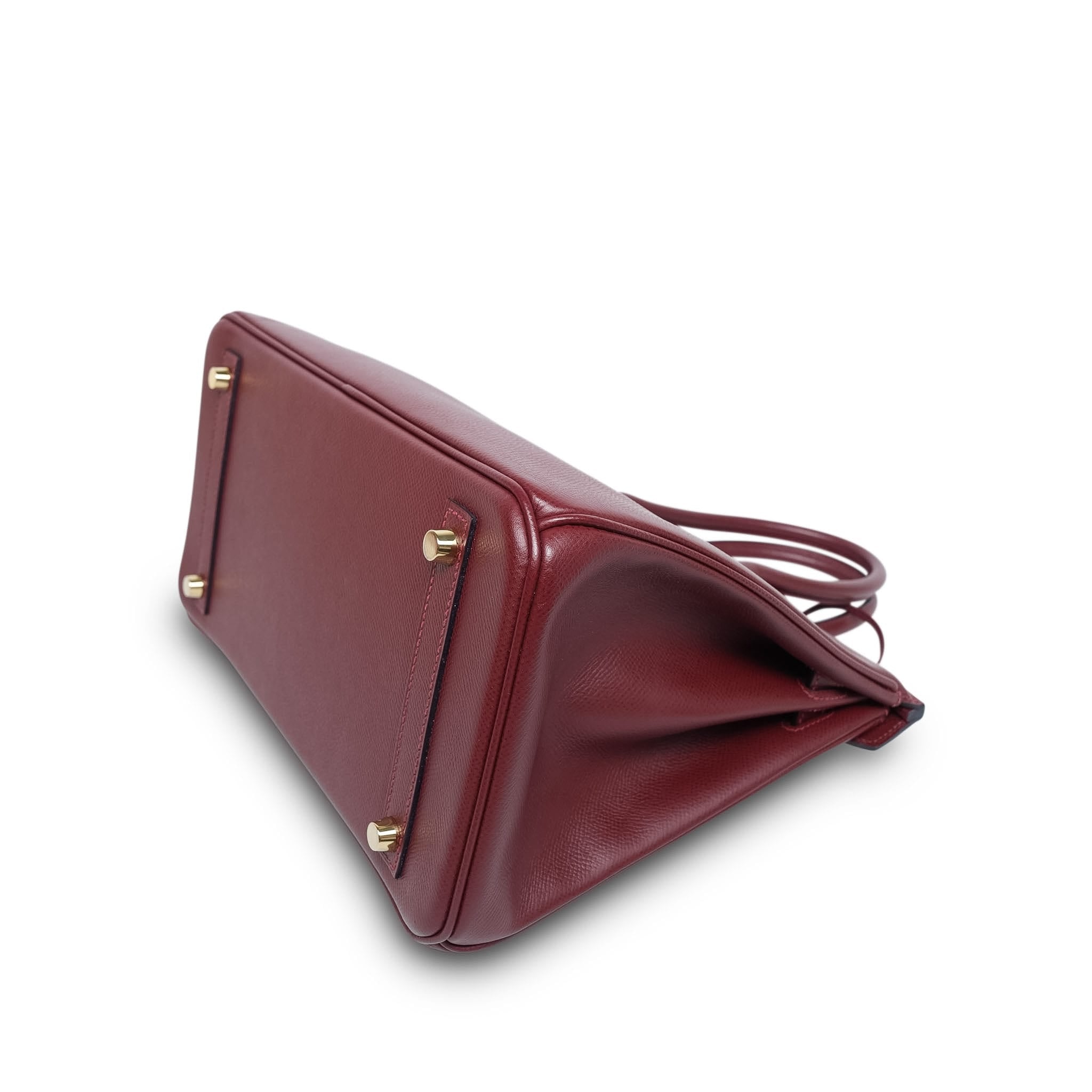 Product image 13 of 14: Birkin 30 Rouge H Epsom Gold Plated T Stamp