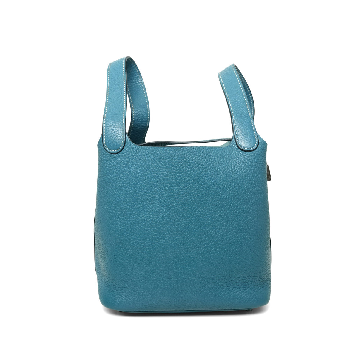 Picotin 18 Bleu Jean Clemence Palladium Plated Q Square Stamp