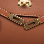 Product image 7 of 20: Kelly Sellier 25 Fauve Barenia Gold Plated C Stamp