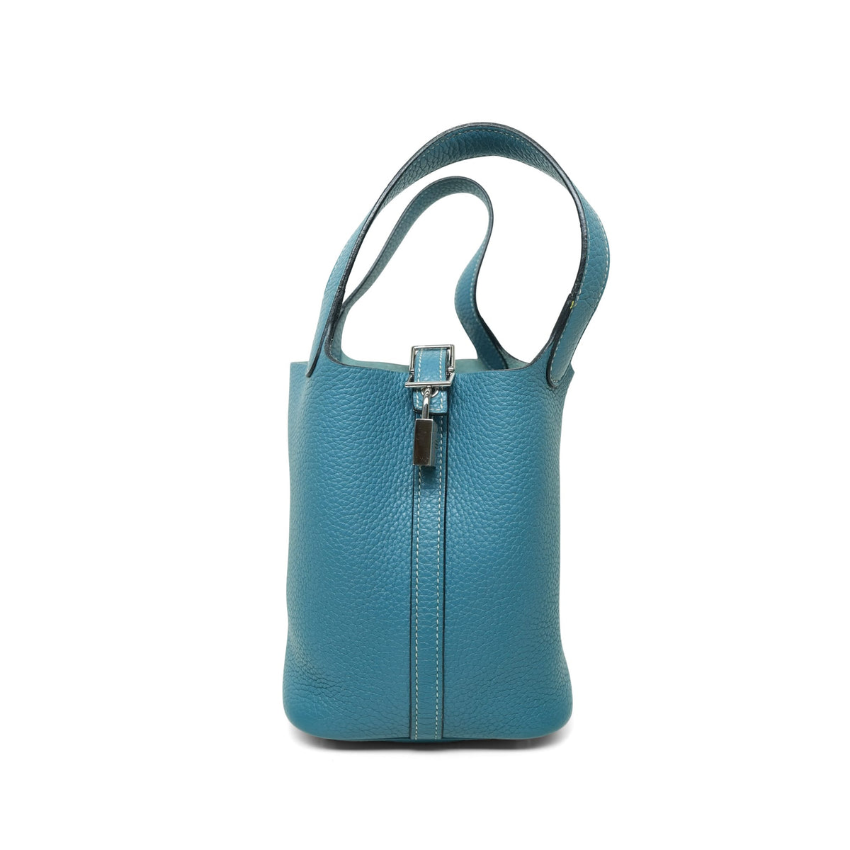 Picotin 18 Bleu Jean Clemence Palladium Plated Q Square Stamp