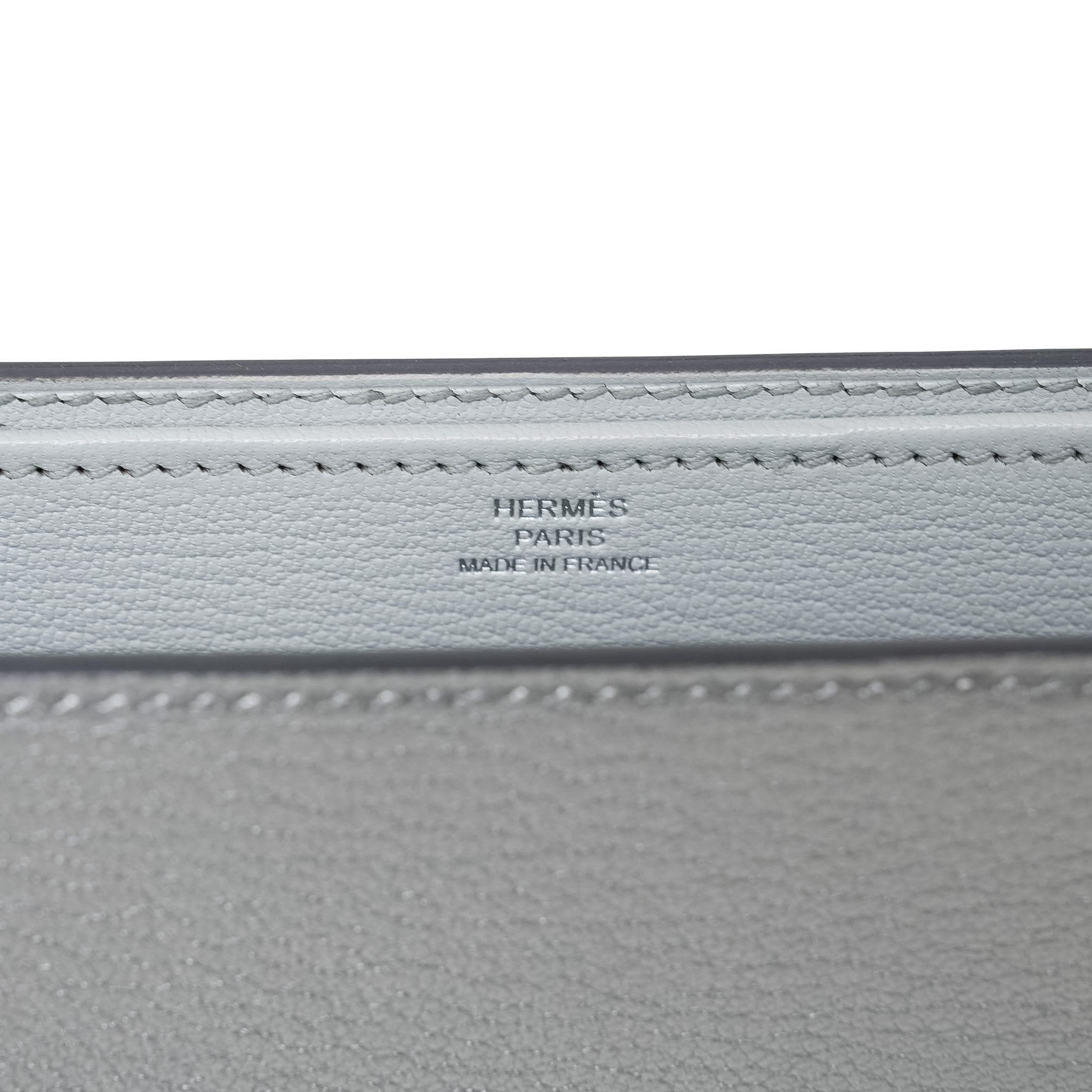 Sanglons Clutch Argent Chamkilight Palladium Plated G Stamp