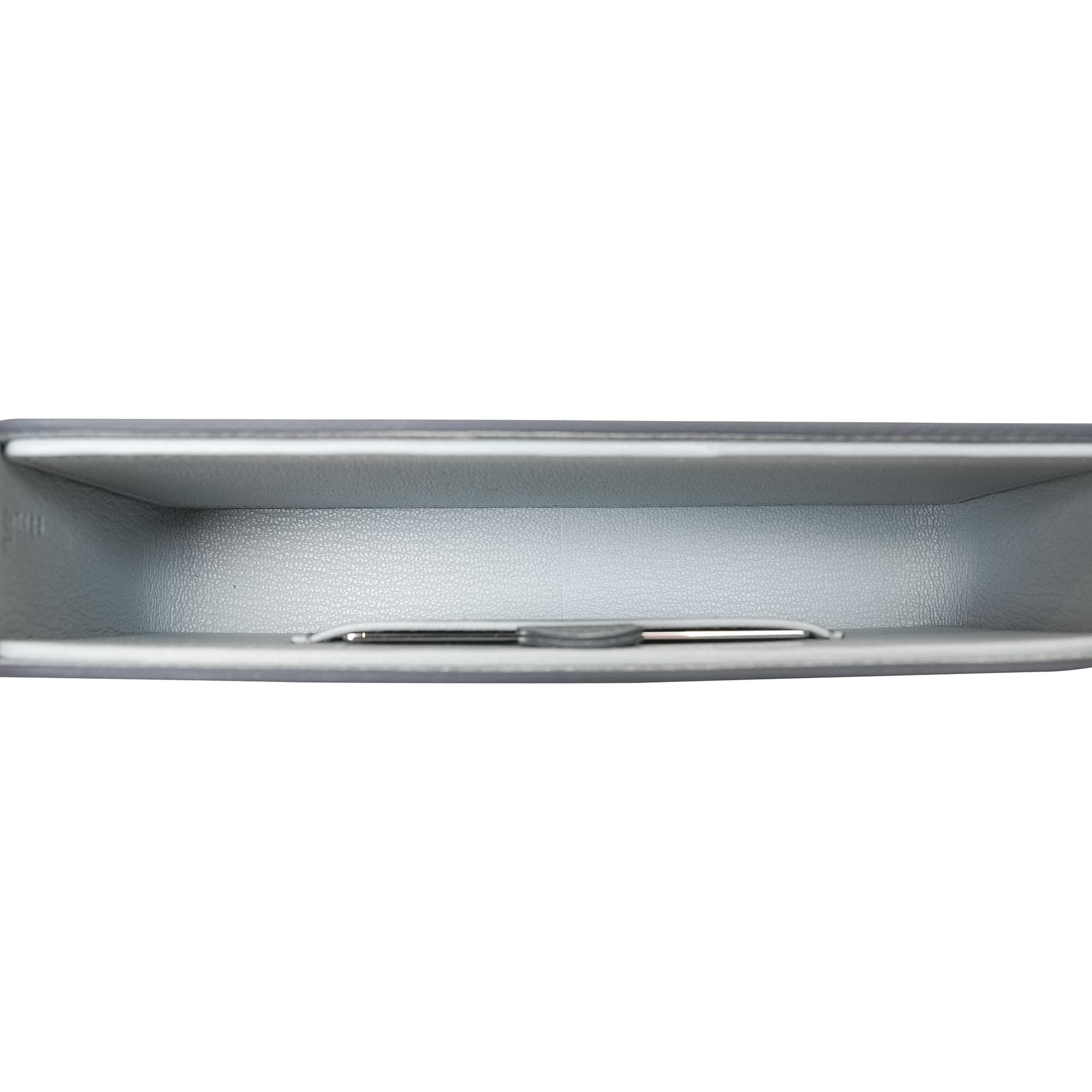 Sanglons Clutch Argent Chamkilight Palladium Plated G Stamp