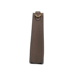 Product image 7 of 16: Evelyne Amazone 16 TPM Etoupe/Bleu Indigo Taurillon Clemence Gold Plated U Stamp