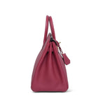 Product image 5 of 13: Birkin 25 Rouge Grenat Veau Togo Gold Plated A Stamp