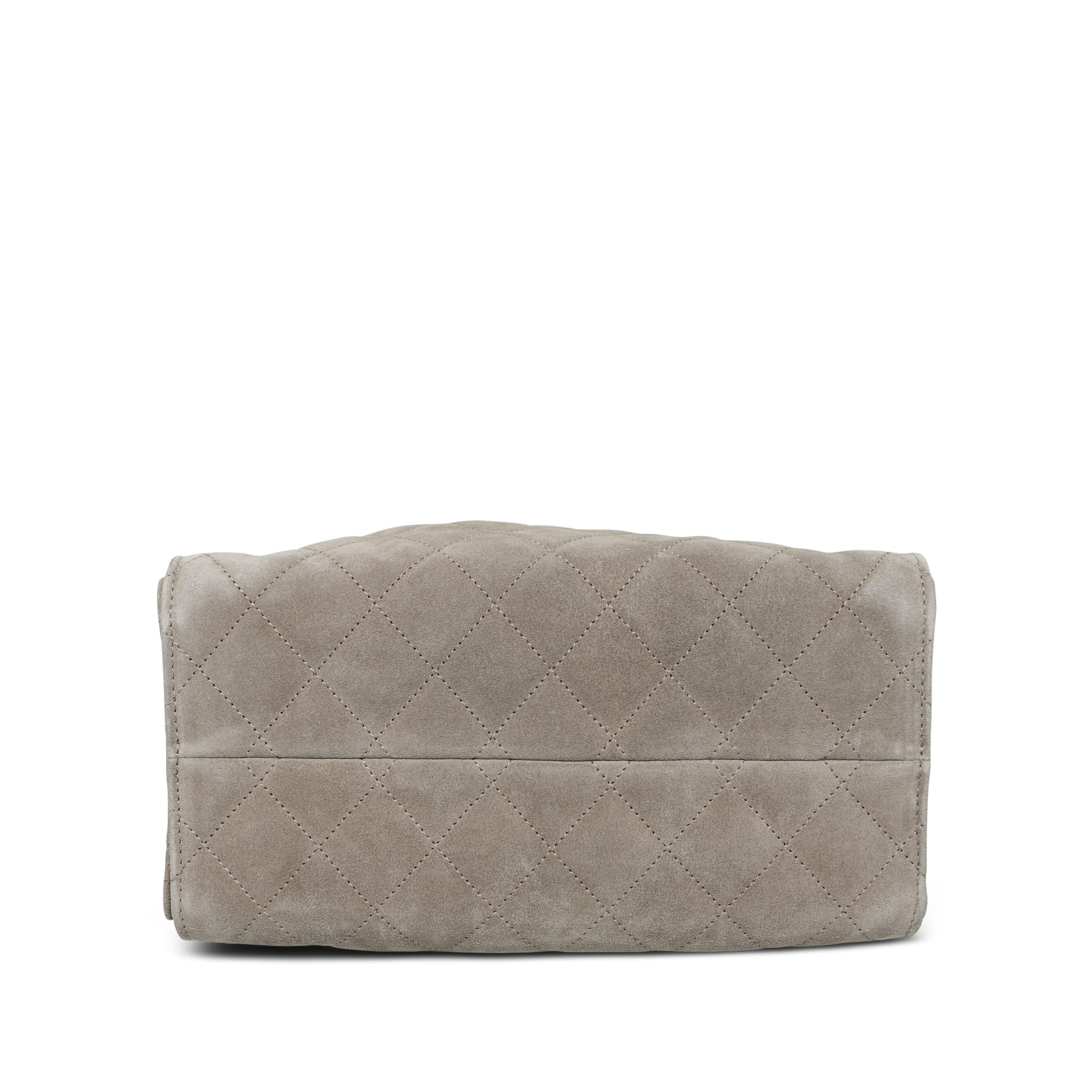 Product image 8 of 14: 25K Dark Grey Suede Quilted 25 Hobo Bag Small AGHW