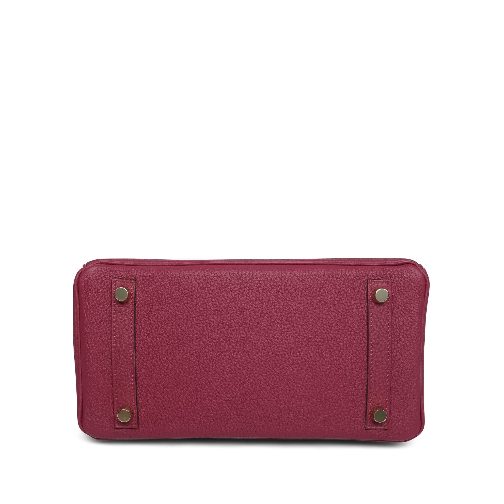 Product image 8 of 13: Birkin 25 Rouge Grenat Veau Togo Gold Plated A Stamp
