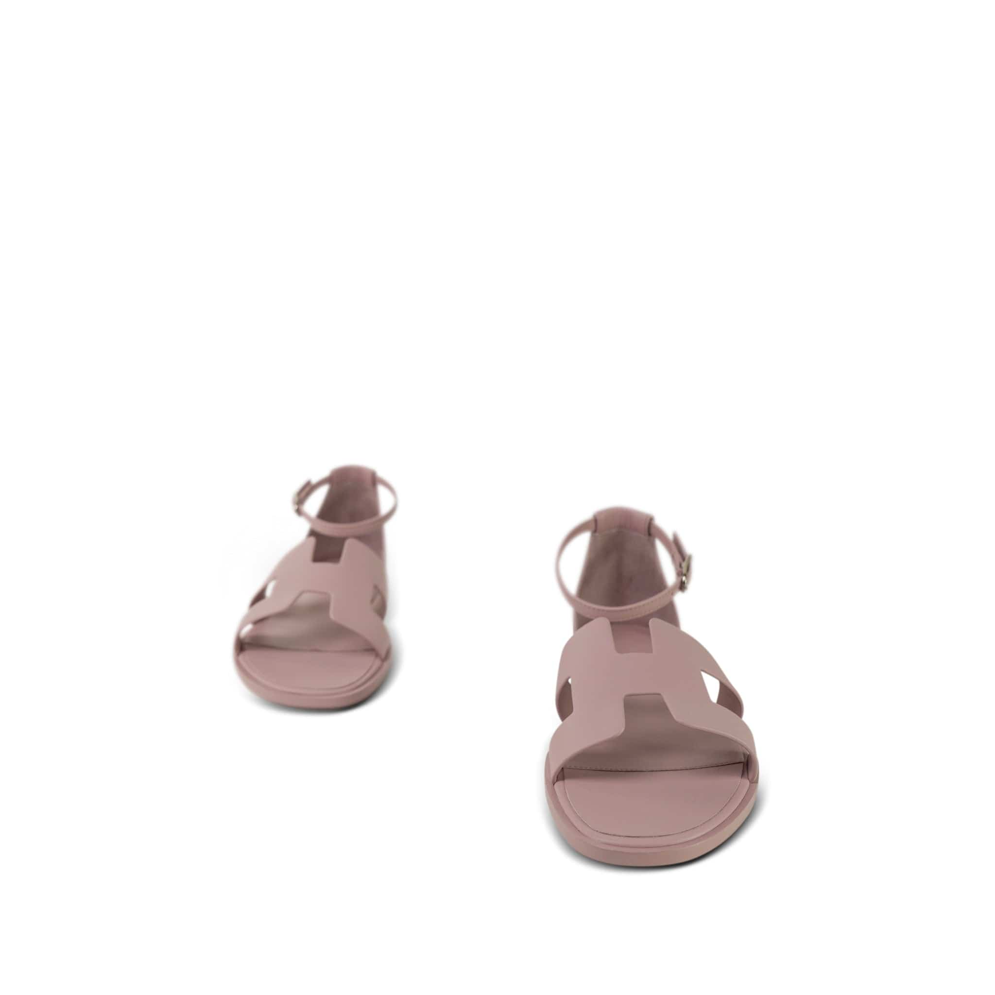 人気☆【HERMES】サンダル Santorini Rose Cancan レディース Hermès Rose Cancan Santorini Sandal Size 37.5 EU/7 US – REDELUXE