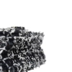 Product image 7 of 17: Black/White/Sequin Tweed Quilted Mini Top Handle Light Gold Hardware