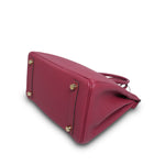 Product image 12 of 13: Birkin 25 Rouge Grenat Veau Togo Gold Plated A Stamp