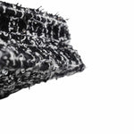 Product image 8 of 17: Black/White/Sequin Tweed Quilted Mini Top Handle Light Gold Hardware
