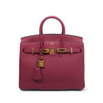 Product image 3 of 13: Birkin 25 Rouge Grenat Veau Togo Gold Plated A Stamp