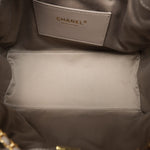 Product image 14 of 14: 25K Dark Grey Suede Quilted 25 Hobo Bag Small AGHW