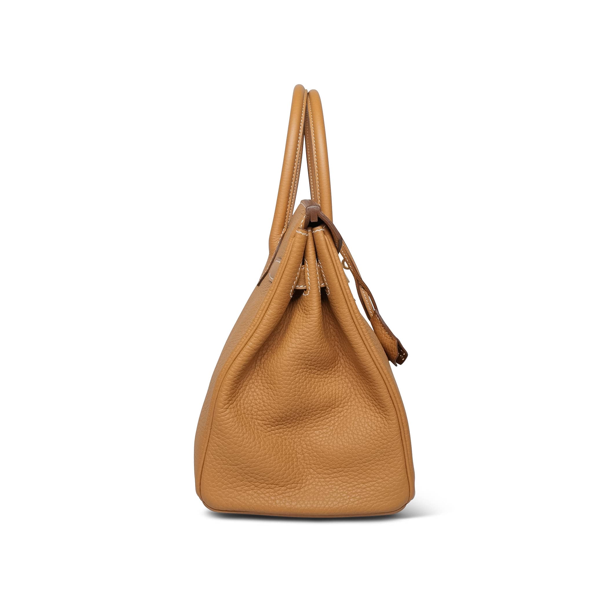 Product image 6 of 14: Birkin 30 Natural Sable Togo Gold Plated T Stamp