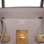 Product image 2 of 14: Birkin 30 Gris Asphalte Togo Gold Plated C Stamp