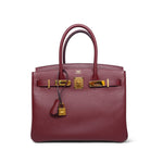 Product image 4 of 14: Birkin 30 Rouge H Epsom Gold Plated T Stamp